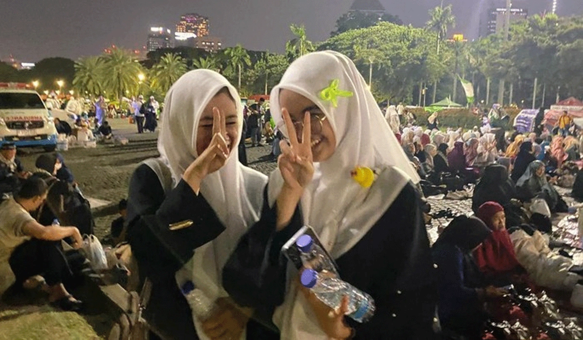 Mengintip Fenomena Gen Z di Reuni 212, Mencari Ilmu di Tengah Keramaian